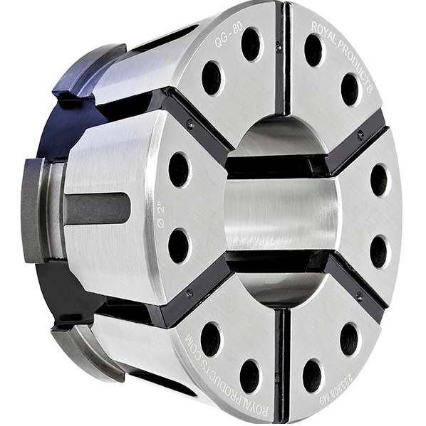 Picture of 62734 Royal 74 mm Smooth Bore QG-80 Quick Grip Round Metric Collet